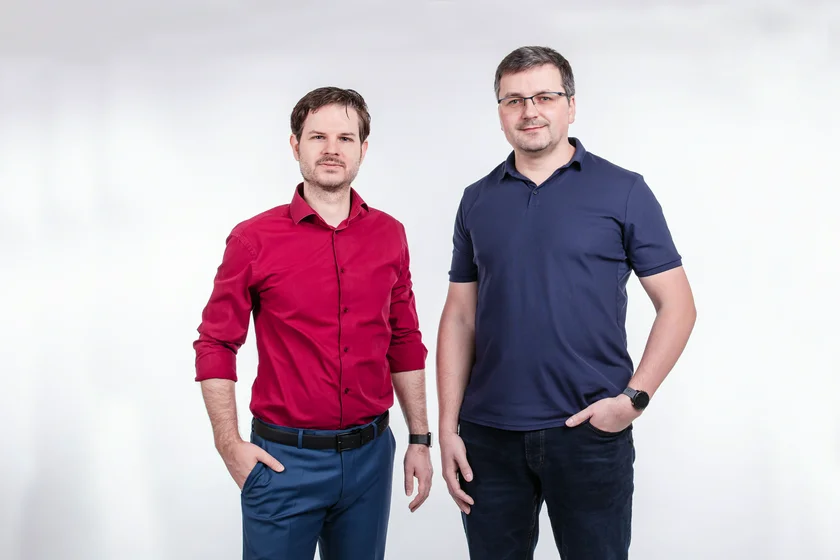 Evžen Englberth, co-founder and CEO of Tropic Square, and Jan Pleskač CTO of Tropic Square.