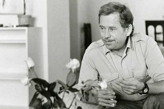 Former Czech President Václav Havel. Photo: Facebook / Národní muzeum
