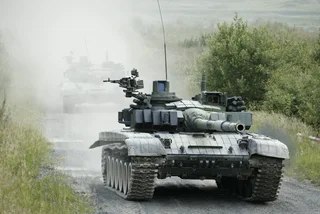A Czech T-72 tank / photo iStock @Chalabala