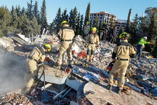 Czech rescue team saves three from rubble after earthquake in Turkey