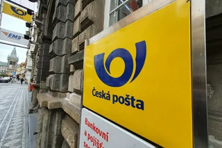 Czech Post main branch in Prague /