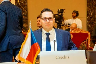 Photo of Czech Foreign Minister Jan Lipavský via X / @visegrad24