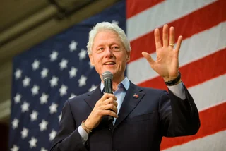 Bill Clinton speaking at a rally in Phoenix, Arizona in 2016. Photo: Gage Skidmore/Wikipedia Commons.