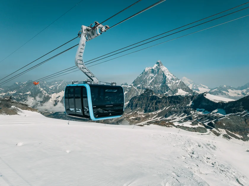 SWISS TOURISM 04-2024  Matterhorn Glacier Ride ll, Testa Grigia, Zermatt ZermattBergbahnen_94466