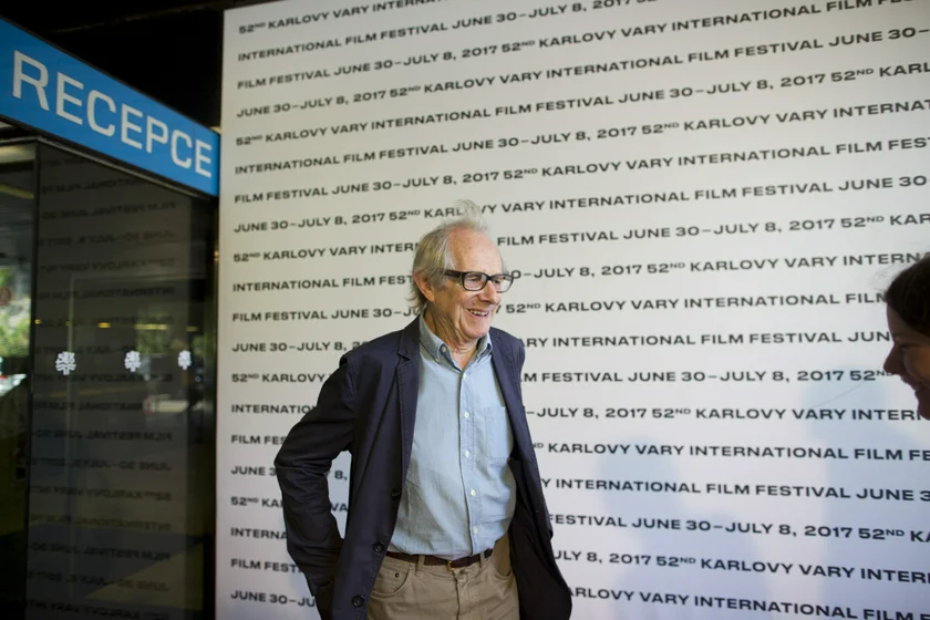 The director at the Karlovy Vary Film Festival in 2017.