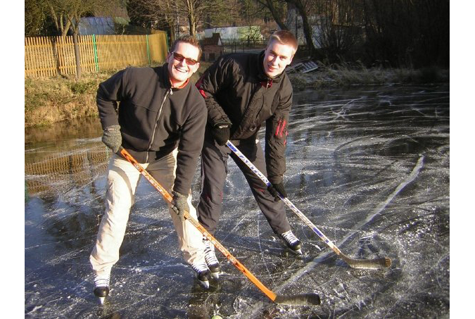 Ice Skating in Prague