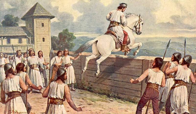 Horymír escapes on Šemík