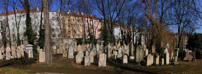 Jewish cemetery in Žižkov