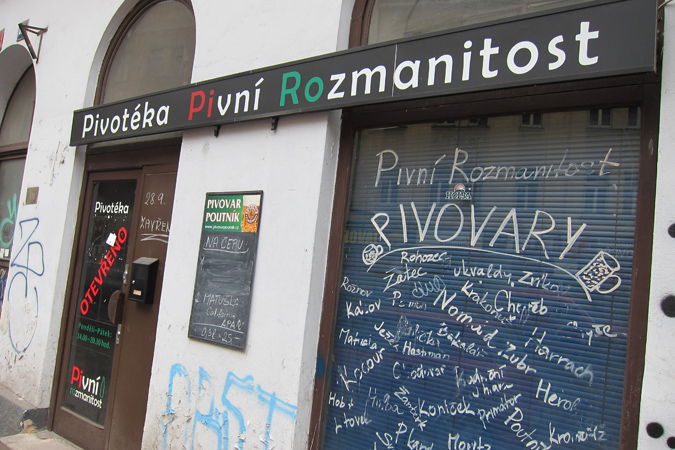 Specialty Beer Stores in Prague