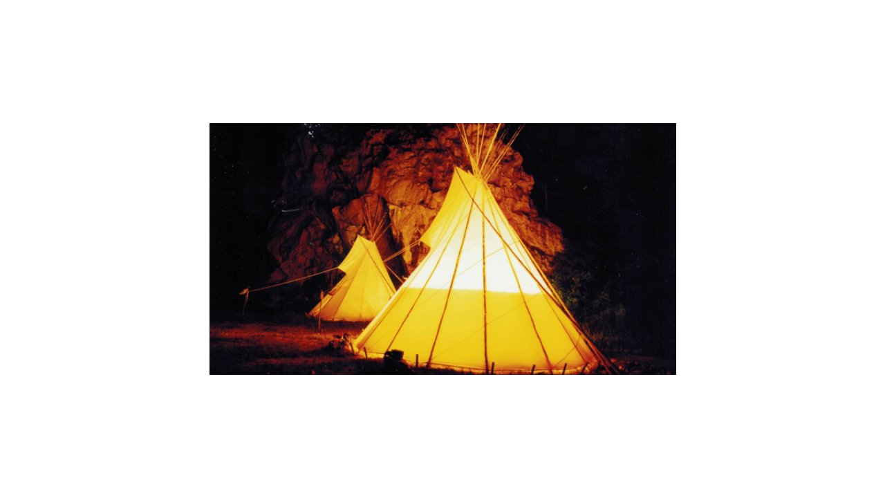 Camping Lipno Modřín teepee