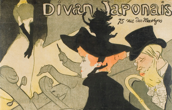 Henri de Toulouse-Lautrec Poster Divan Japonais, 1892
