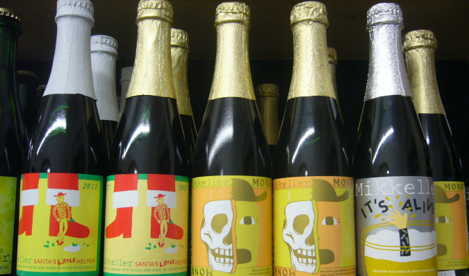 A selection from Danish craft brewer Mikkeller