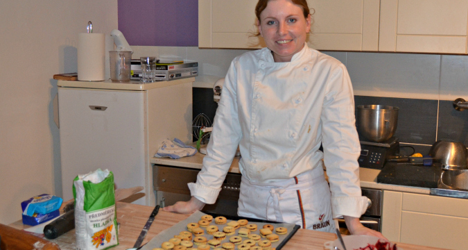 Pastry chef Lucie Průšová