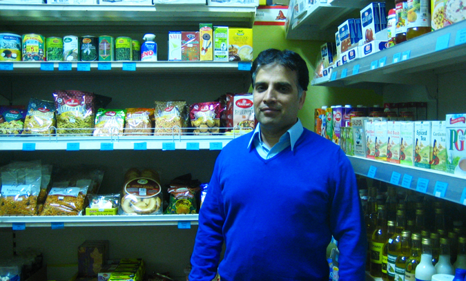Mr. Rashid, owner of Shalamar Foods