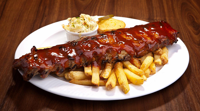 The chef's personal favorite BBQ ribs