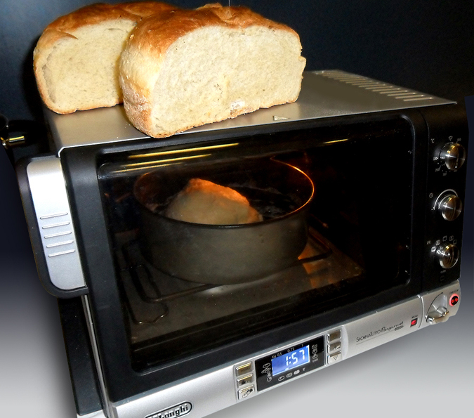 With the De'Longhi Pangourment oven, even you yourself can become a baker!
