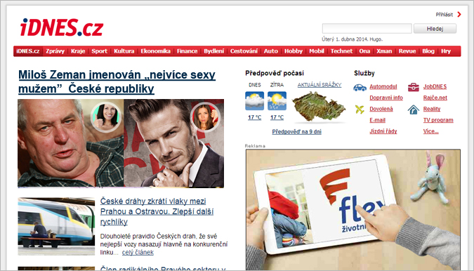 Top 5 Czech April Fools' Headlines