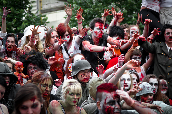 PHOTOS: Prague’s Walking Dead