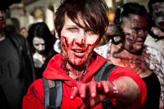 PHOTOS: Prague’s Walking Dead