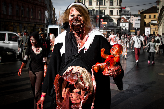 PHOTOS: Prague’s Walking Dead