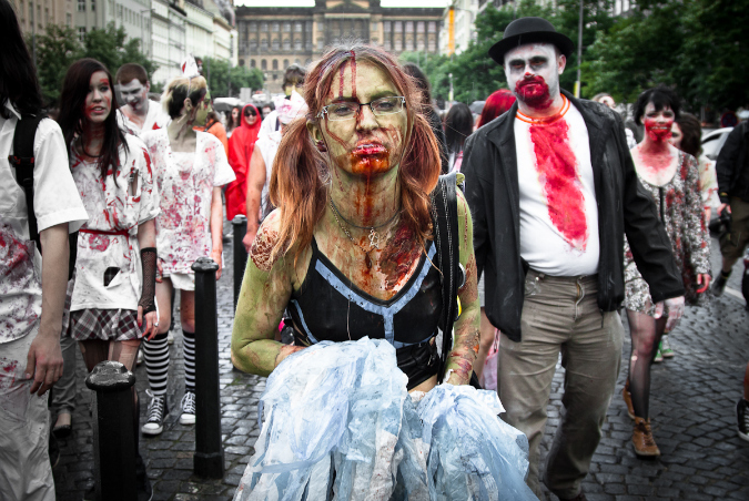 PHOTOS: Prague’s Walking Dead