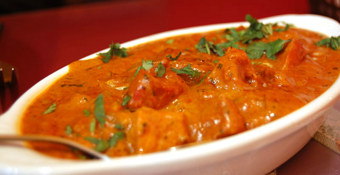 A classic curry: murgh makhani, or butter chicken