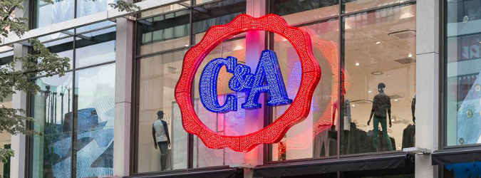 The new C&A flagship at the Diamant