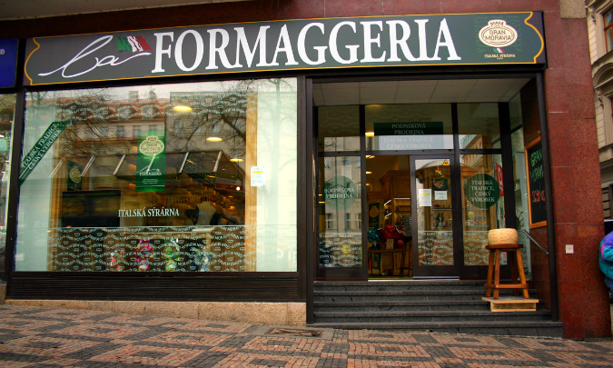 Gourmet cheese boutique La Formaggeria