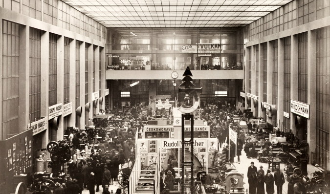Great Hall during a Trade Fair, 1930s