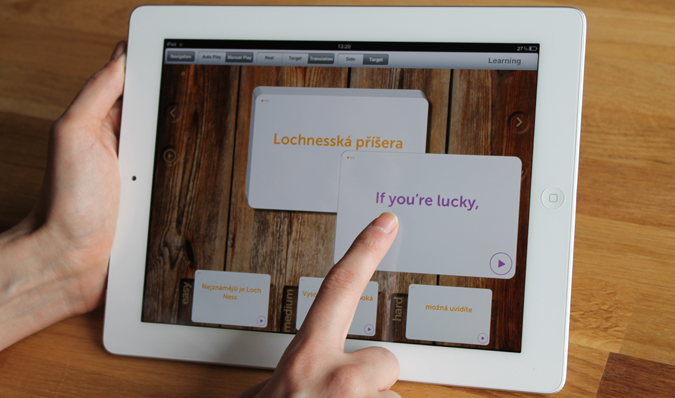 Flash Cards, one app that will help you to learn Czech
