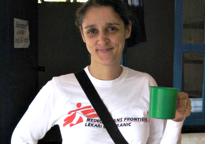 Reena in Nia Nia (DRC), 2014.