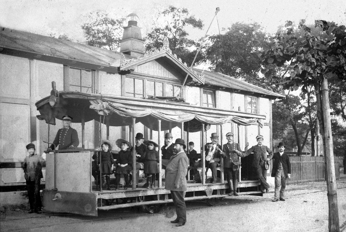 Electric train, Letná 1891