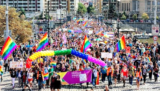 Prague Pride Parade/Image: Facebook