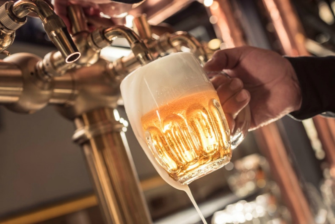 Tank beer is tapped directly the from beer tanks, which makes it perfectly fresh. Cheers!