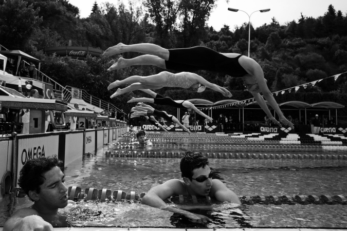 In Photos: Summer Sets on Podolí Swimming Pool