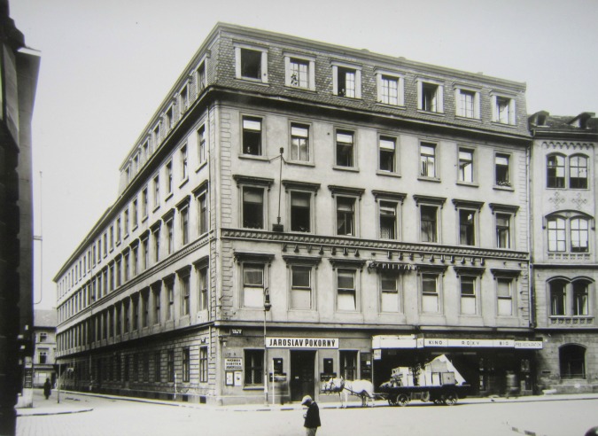 Building facade, 1924