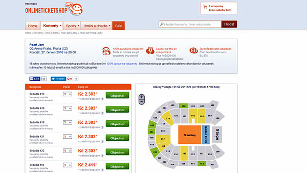 Photo: onlineticketshop.cz