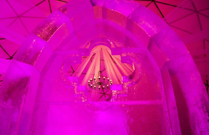 Real-Life Ice Kingdom Opens in Czech Mountains