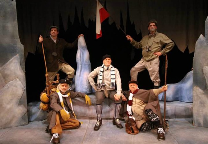 The Conquest of the North Pole / Photo: Cimrman English Theatre Facebook