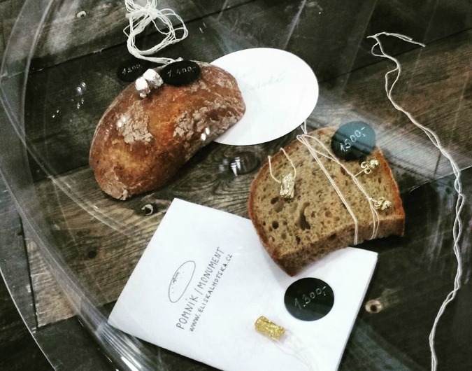 Designer Uses Czech Bread to Make Jewelry