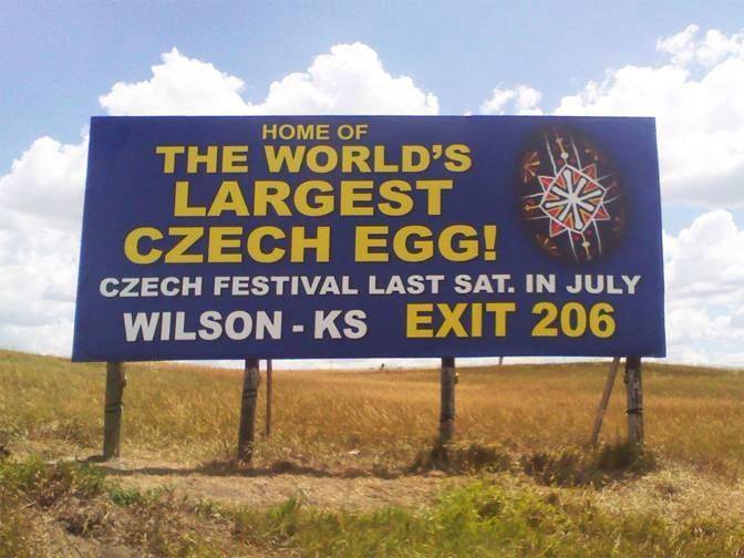 Photo: Facebook / World's Largest Czech Egg