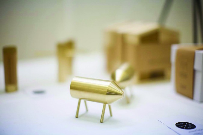 The golden pig of Czech tradition by Studio Muck