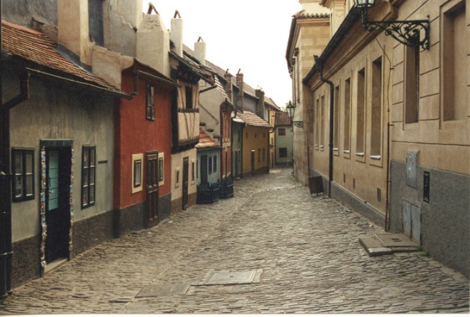 Prague Golden Lane, 2001.