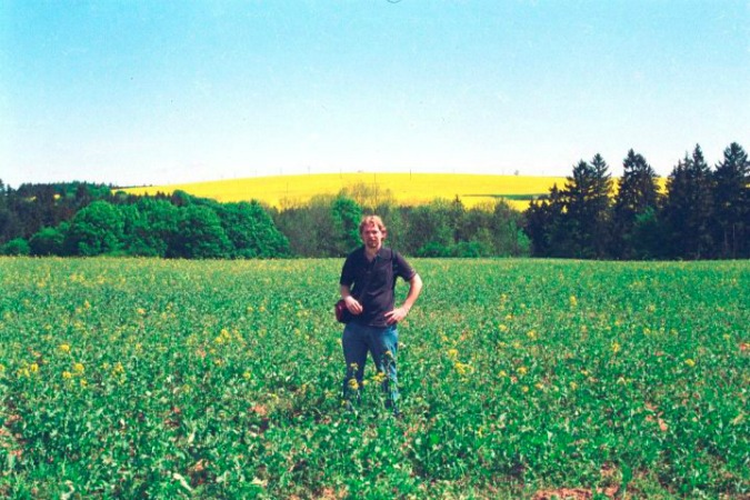 Bohemian countryside, 2001.