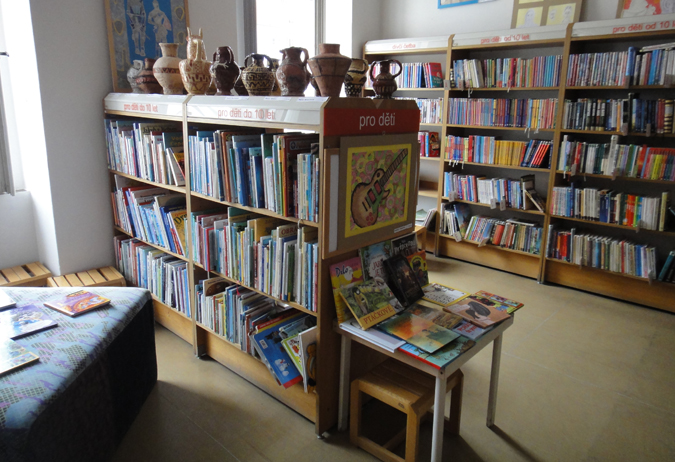 Children friendly libraries in Prague