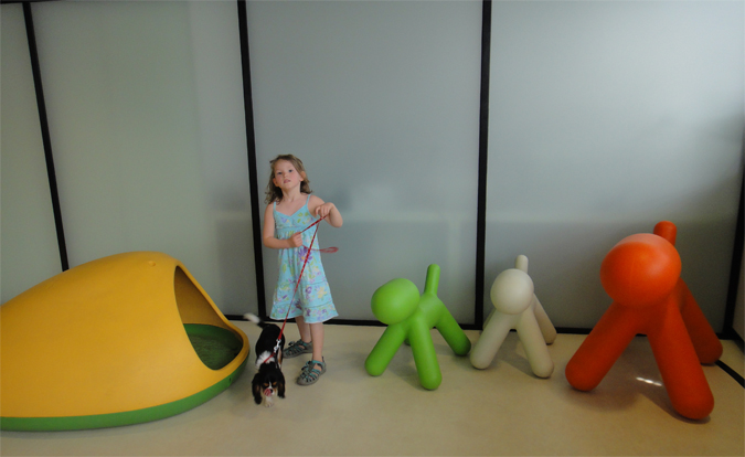 Play area in Dejvice branch