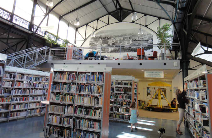 Children friendly libraries in Prague