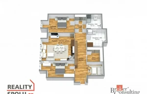 Apartment for sale, 3+kk - 2 bedrooms, 137m<sup>2</sup>