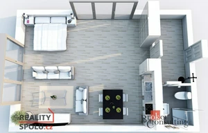 Apartment for sale, 1+KK - Studio, 46m<sup>2</sup>