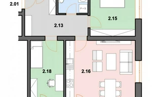 Apartment for sale, 3+kk - 2 bedrooms, 70m<sup>2</sup>